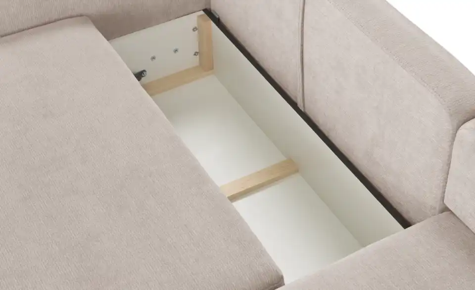 Primo Ecksofa Mossa Mit Schlaffuktion, Detailansicht
