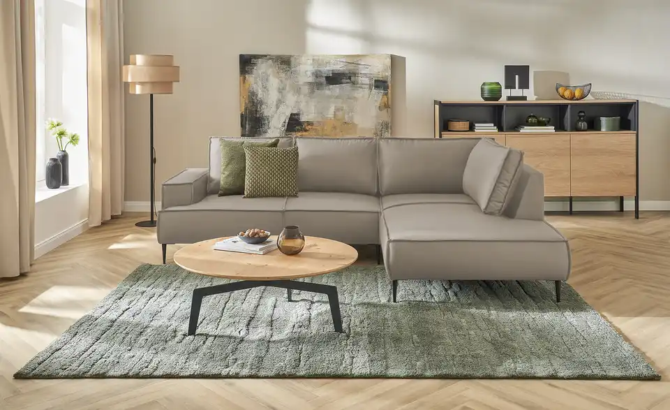 Primo Ecksofa Olmo, in Wohnsituation