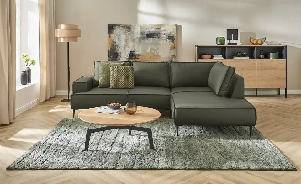 Primo Ecksofa Olmo, in Wohnsituation