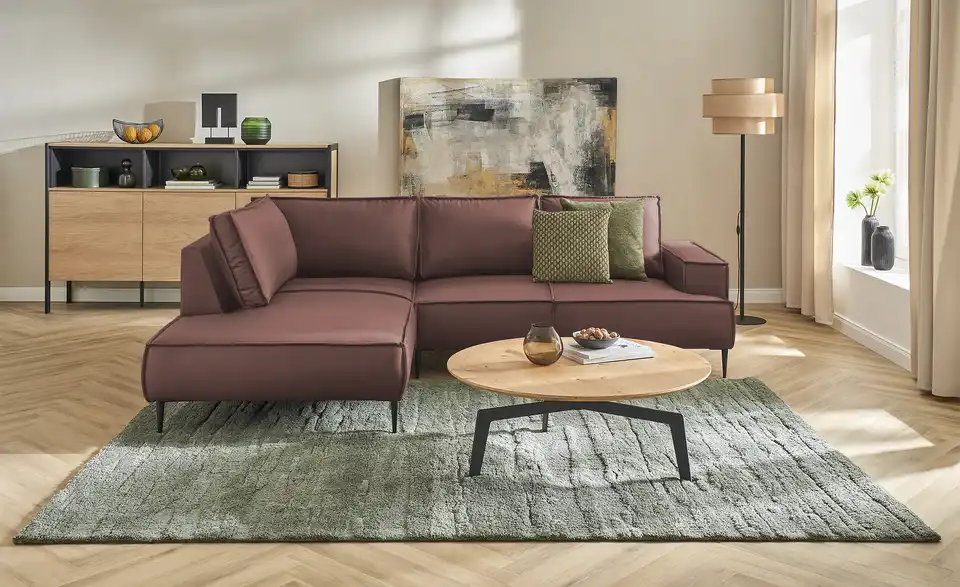 Primo Ecksofa Olmo, in Wohnsituation