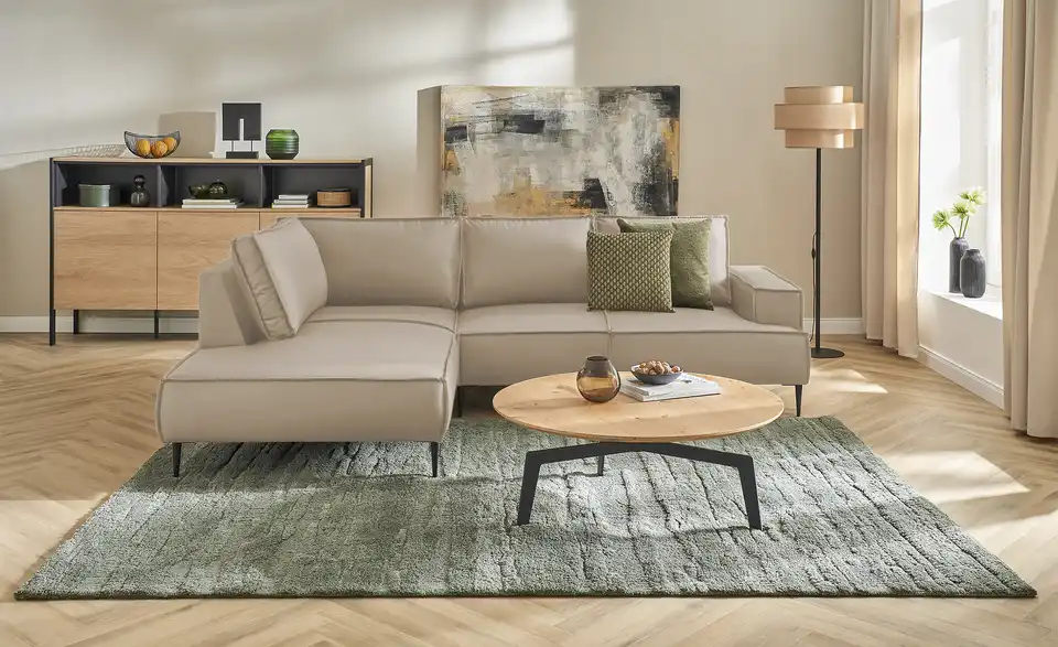 Primo Ecksofa Olmo, in Wohnsituation