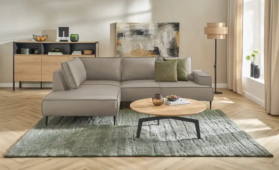 Primo Ecksofa Olmo, in Wohnsituation