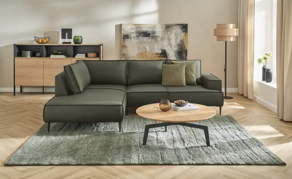 Primo Ecksofa Olmo, in Wohnsituation