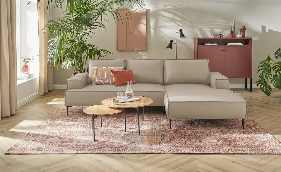 Primo Ecksofa Olmo, in Wohnsituation