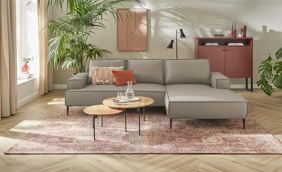 Primo Ecksofa Olmo, in Wohnsituation