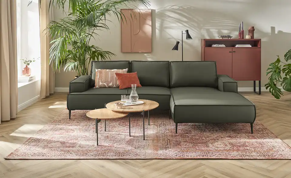 Primo Ecksofa Olmo, in Wohnsituation