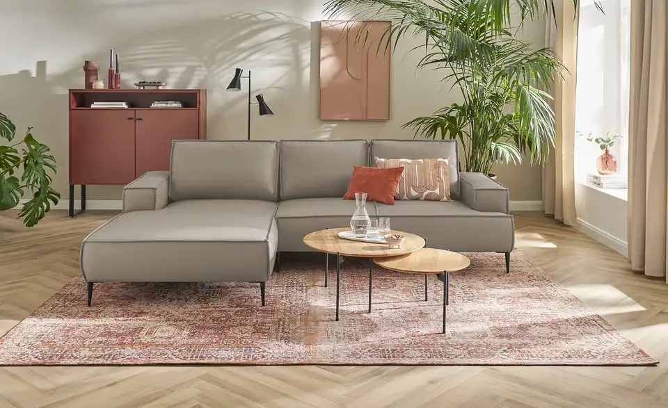 Primo Ecksofa Olmo, in Wohnsituation