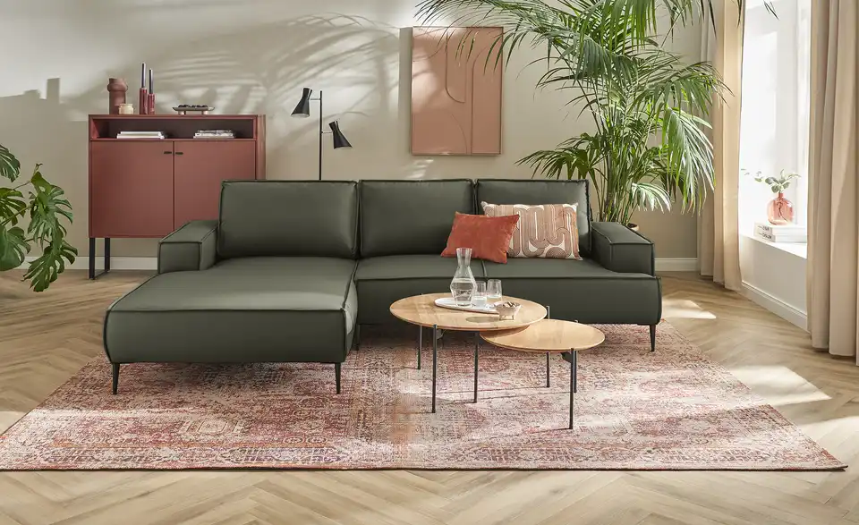 Primo Ecksofa Olmo, in Wohnsituation