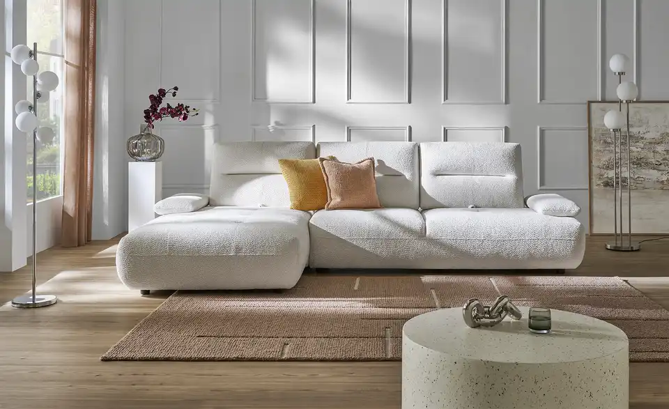 Primo Ecksofa Berady, in Wohnsituation