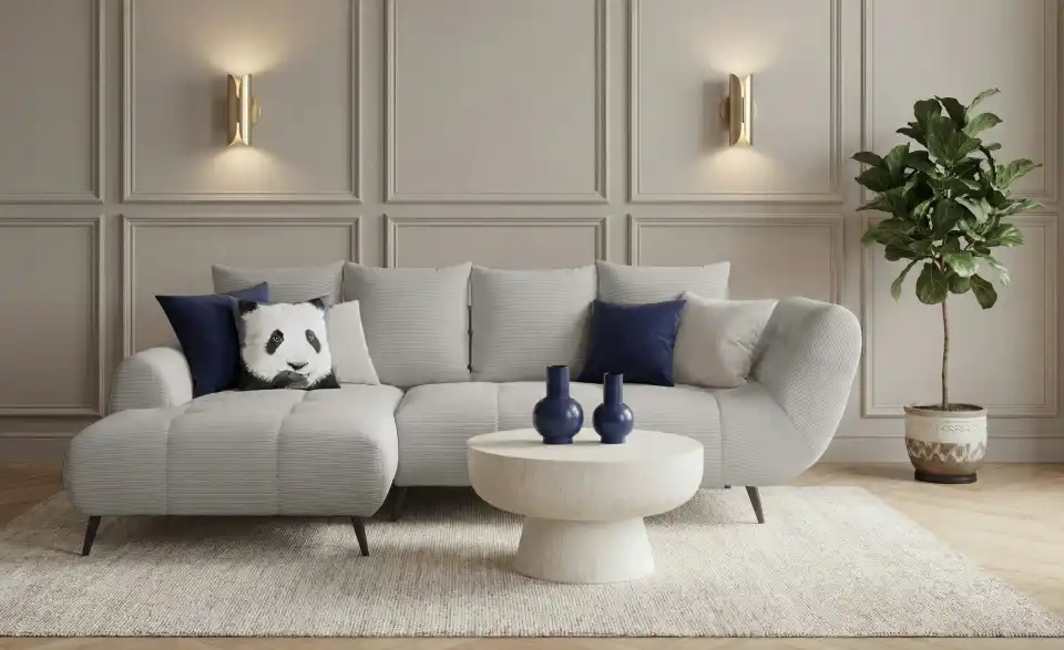 bobb Ecksofa Bellani III, in Wohnsituation