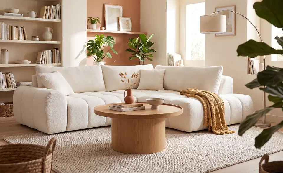 bobb Ecksofa Fenya, in Wohnsituation