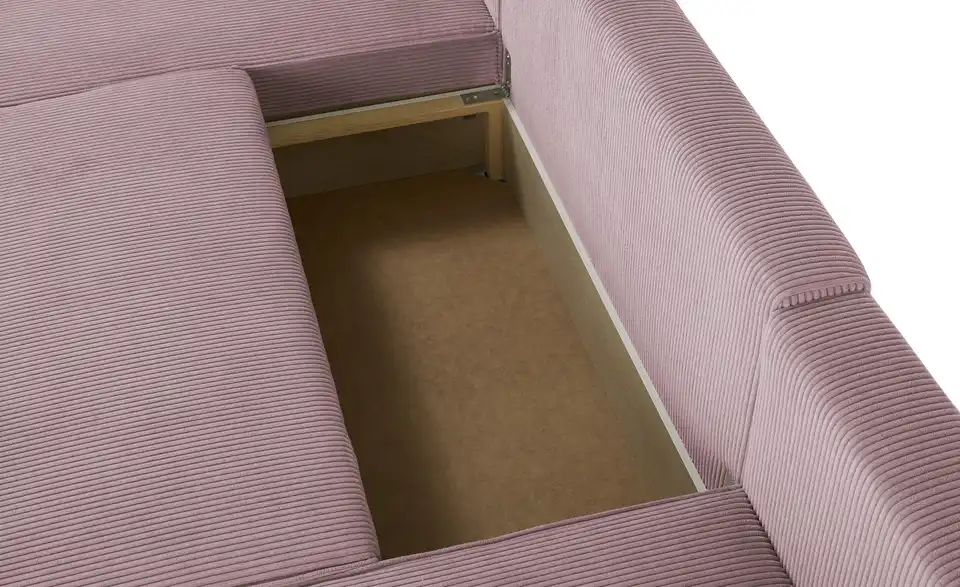 Primo Wohnlandschaft Cleo mit Schlaffuntion, Detailansicht