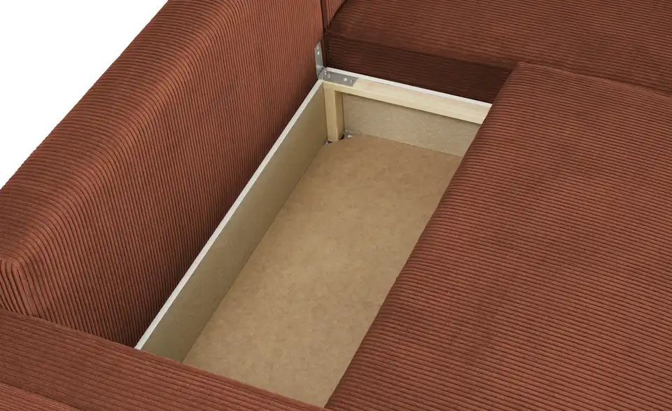 Primo Ecksofa Cleo mit Schlaffunktion, Detailansicht