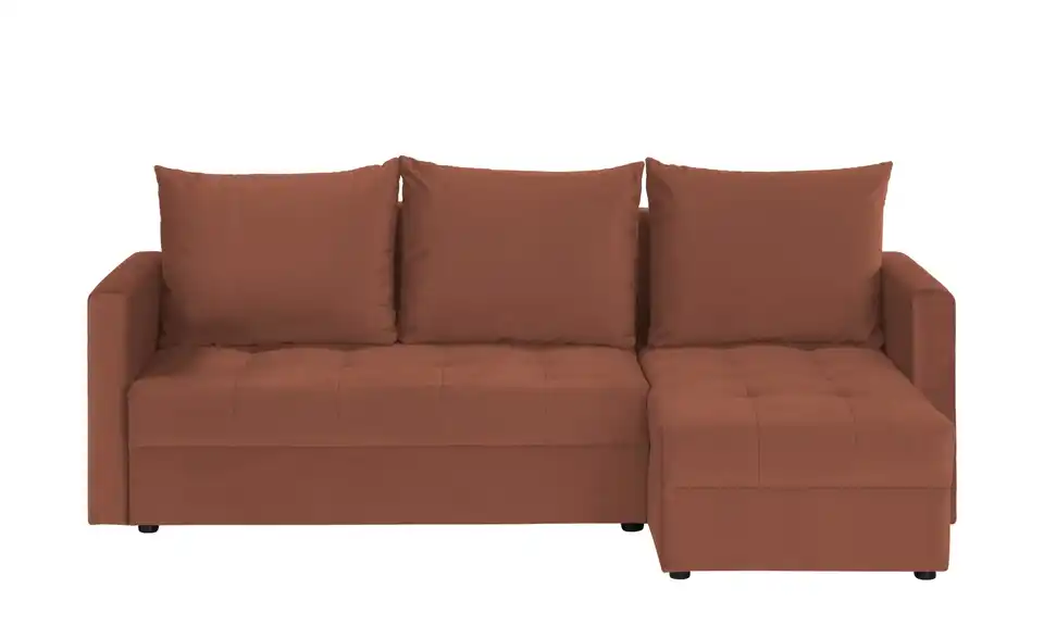 Primo Ecksofa Mirage mit Schlaffunktion, Frontansicht