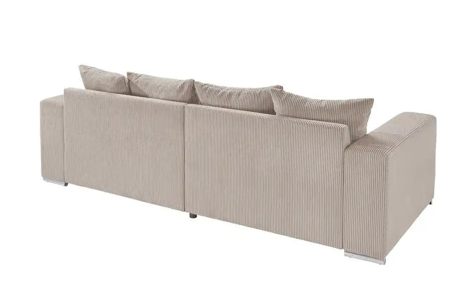 Primo Bigsofa Ricardo aus Cordstoff, Rückansicht