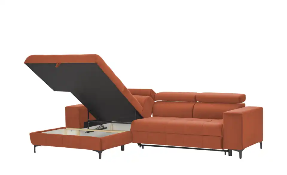 Twist Ecksofa Caro aus Mikrofaser, Funktionsansicht