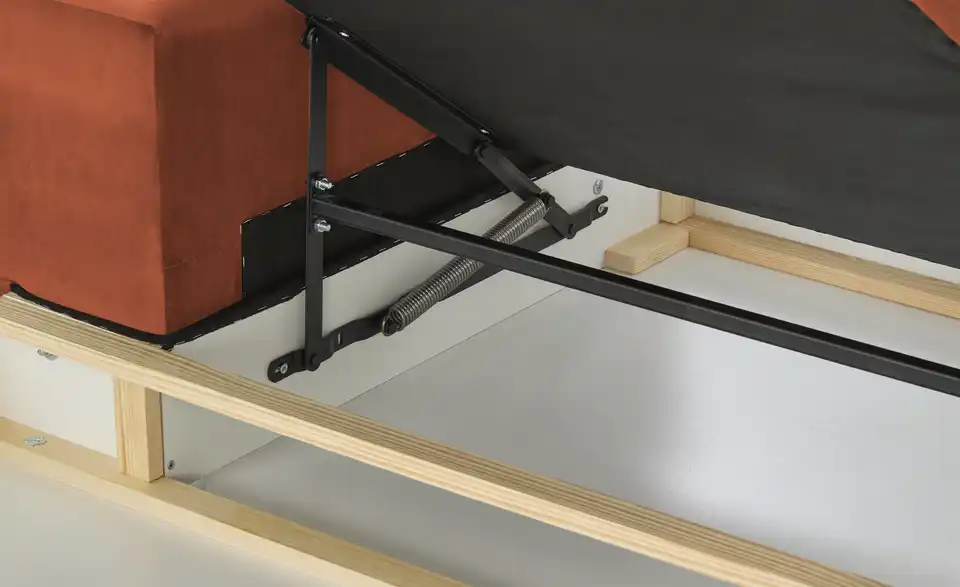 Twist Ecksofa Caro aus Mikrofaser, Detailansicht