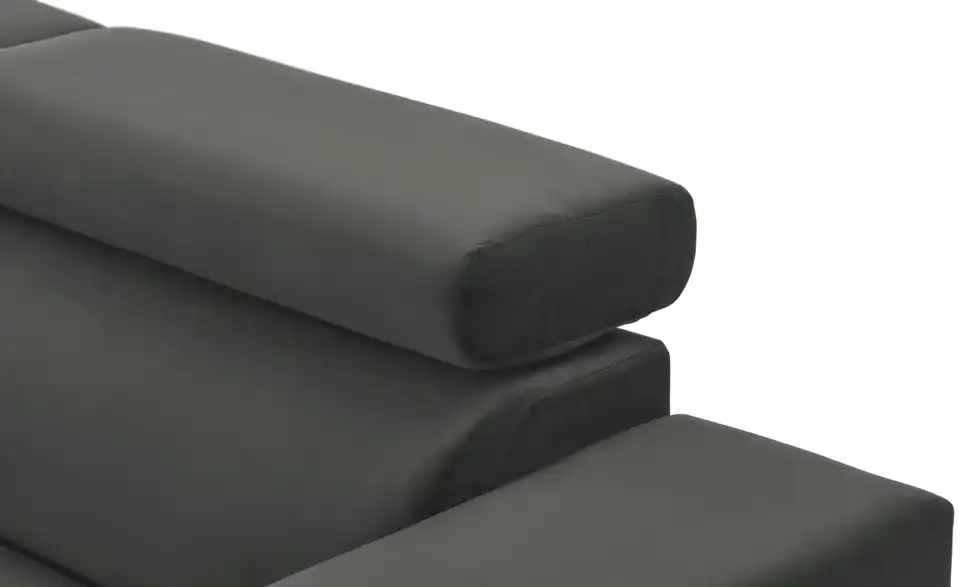 Twist Ecksofa Caro aus Mikrofaser, Detailansicht