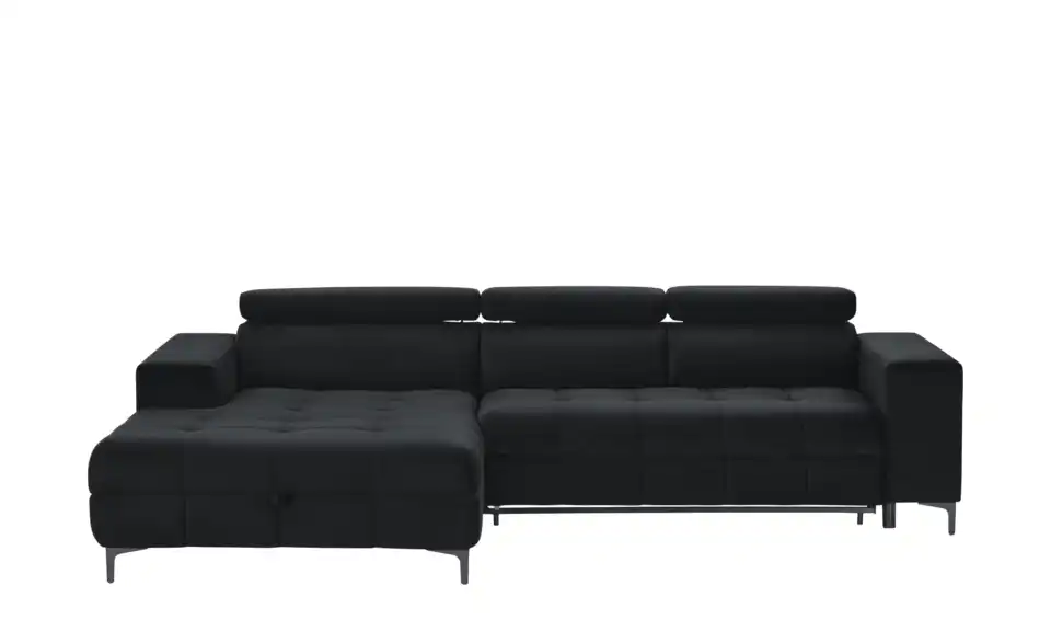 Twist Ecksofa Caro aus Mikrofaser, Frontansicht