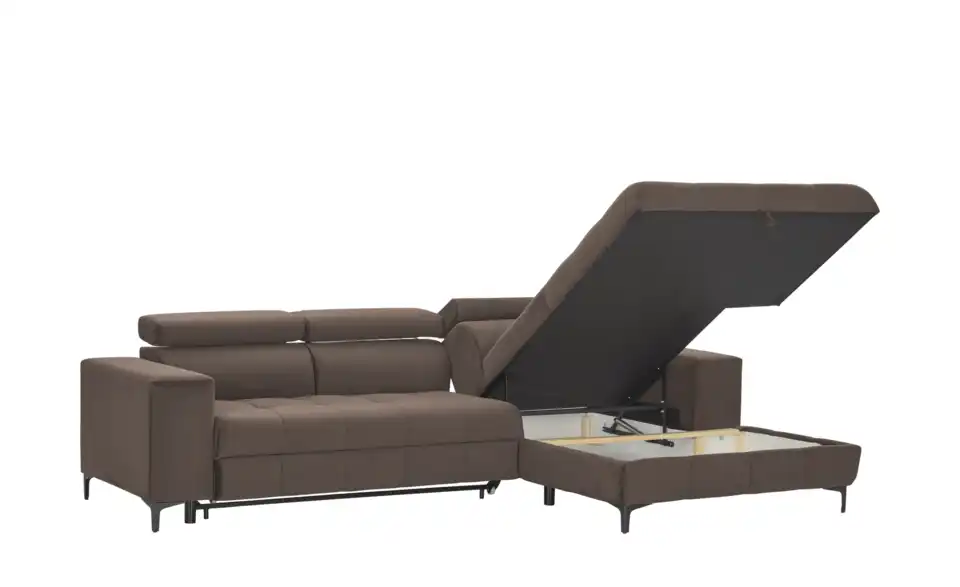 Twist Ecksofa Caro aus Mikrofaser, Funktionsansicht