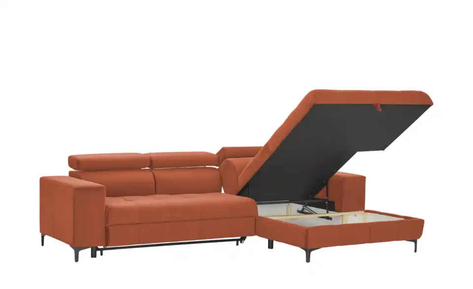 Twist Ecksofa Caro aus Mikrofaser, Funktionsansicht