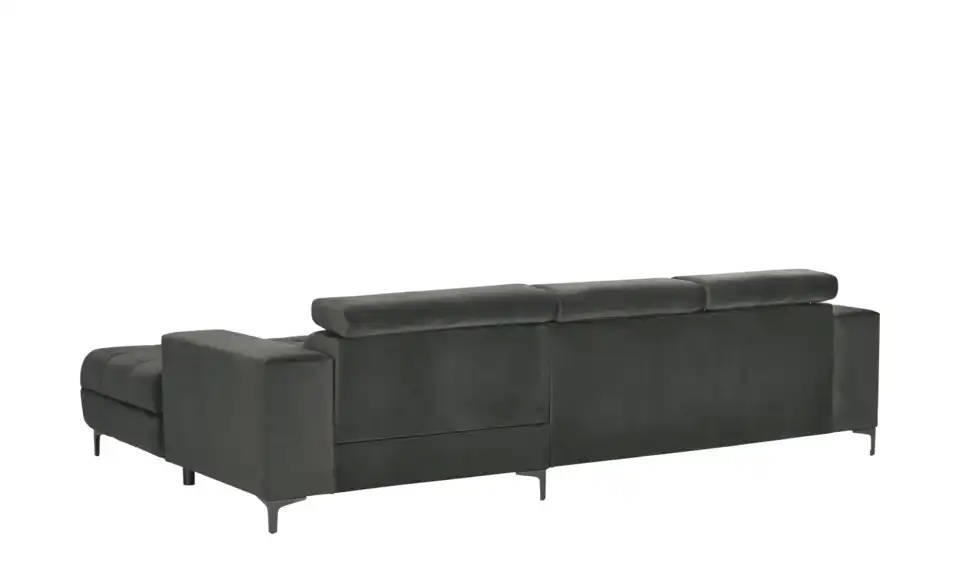 Twist Ecksofa Caro aus Mikrofaser, Rückansicht