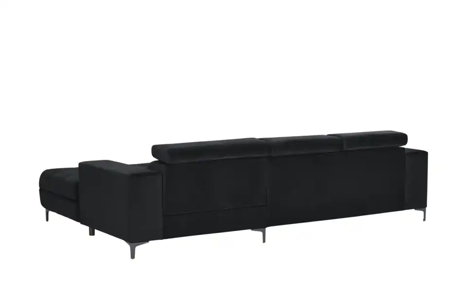 Twist Ecksofa Caro aus Mikrofaser, Rückansicht