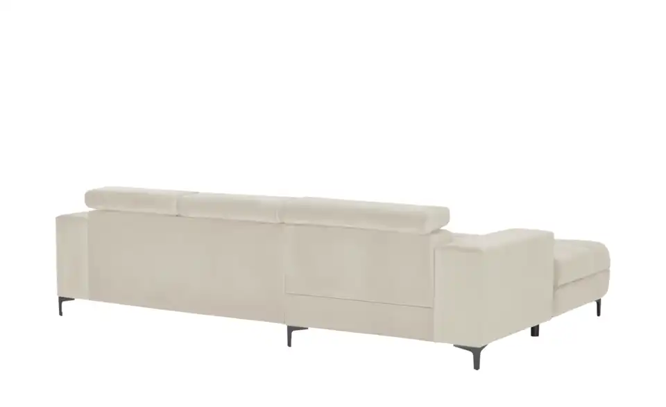 Twist Ecksofa Caro aus Mikrofaser, Rückansicht
