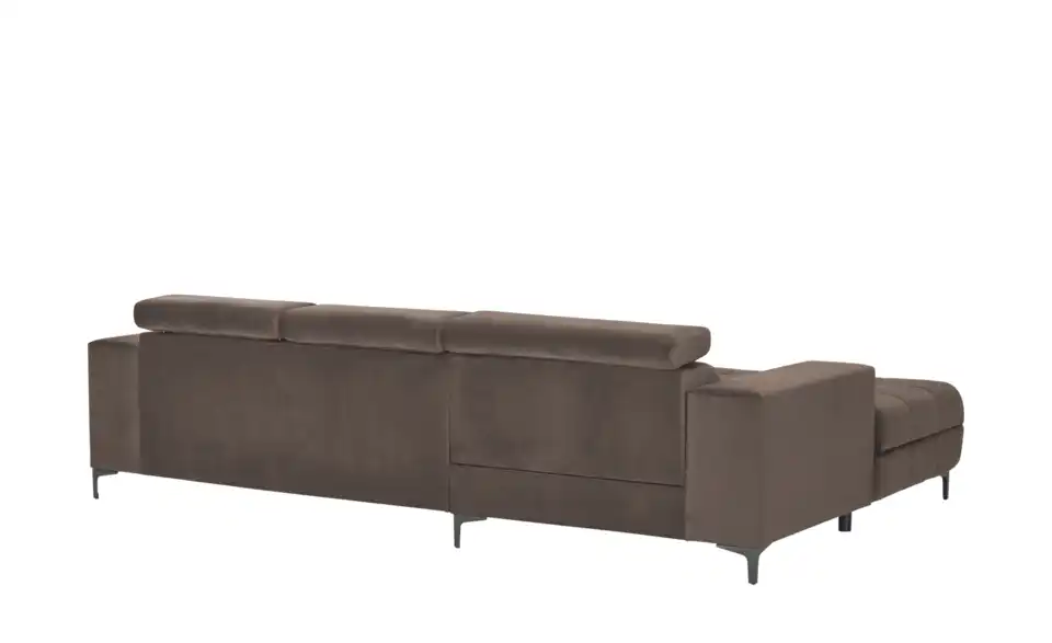 Twist Ecksofa Caro aus Mikrofaser, Rückansicht