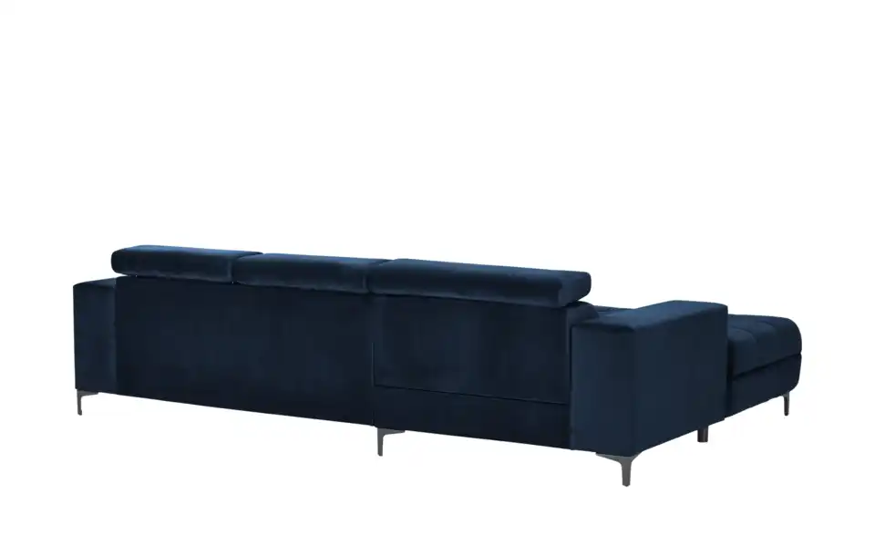 Twist Ecksofa Caro aus Mikrofaser, Rückansicht
