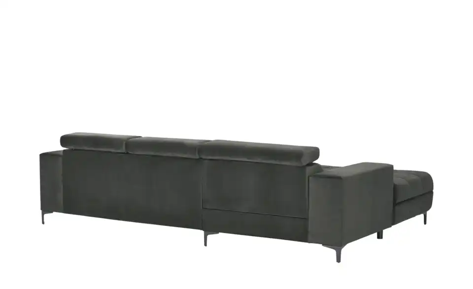 Twist Ecksofa Caro aus Mikrofaser, Rückansicht