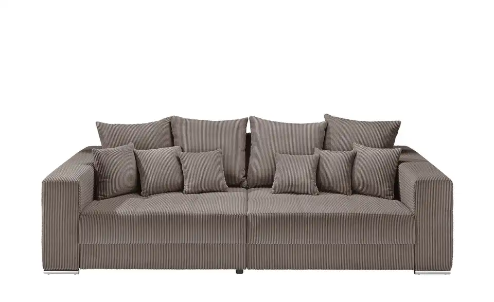 Primo Bigsofa Ricardo aus Cordstoff, Frontansicht