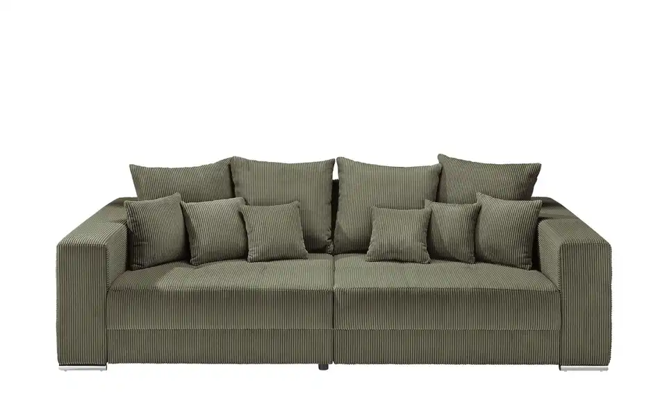 Primo Bigsofa Ricardo aus Cordstoff, Frontansicht