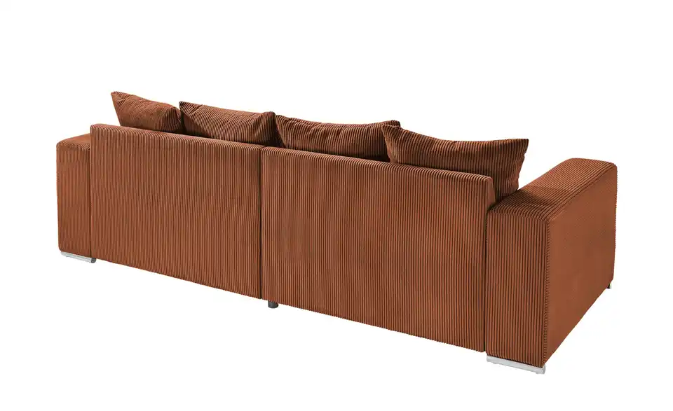 Primo Bigsofa Ricardo aus Cordstoff, Rückansicht