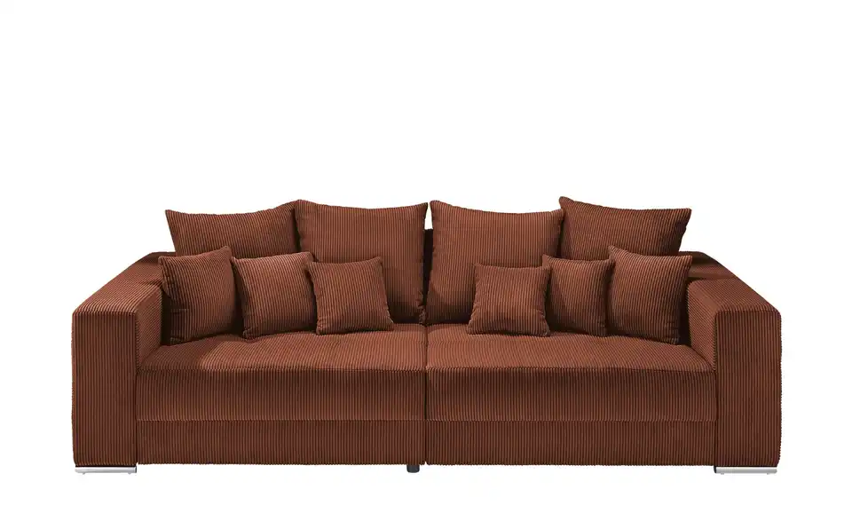Primo Bigsofa Ricardo aus Cordstoff, Frontansicht