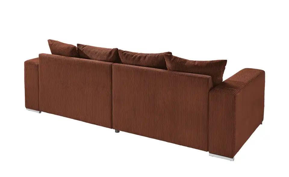 Primo Bigsofa Ricardo aus Cordstoff, Rückansicht