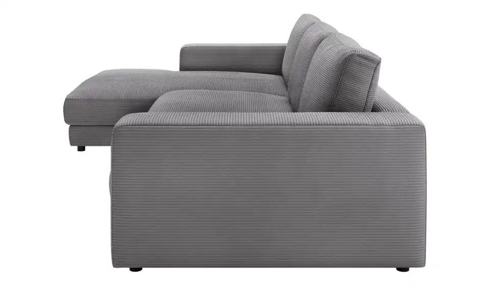 Jette Home Ecksofa Sila Cord, Profilansicht