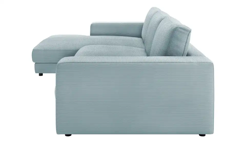 Jette Home Ecksofa Sila Cord, Profilansicht