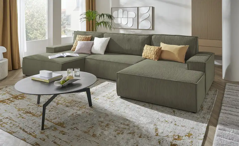 Primo Wohnlandschaft Fjord mit Schlaffunktion, in Wohnsituation