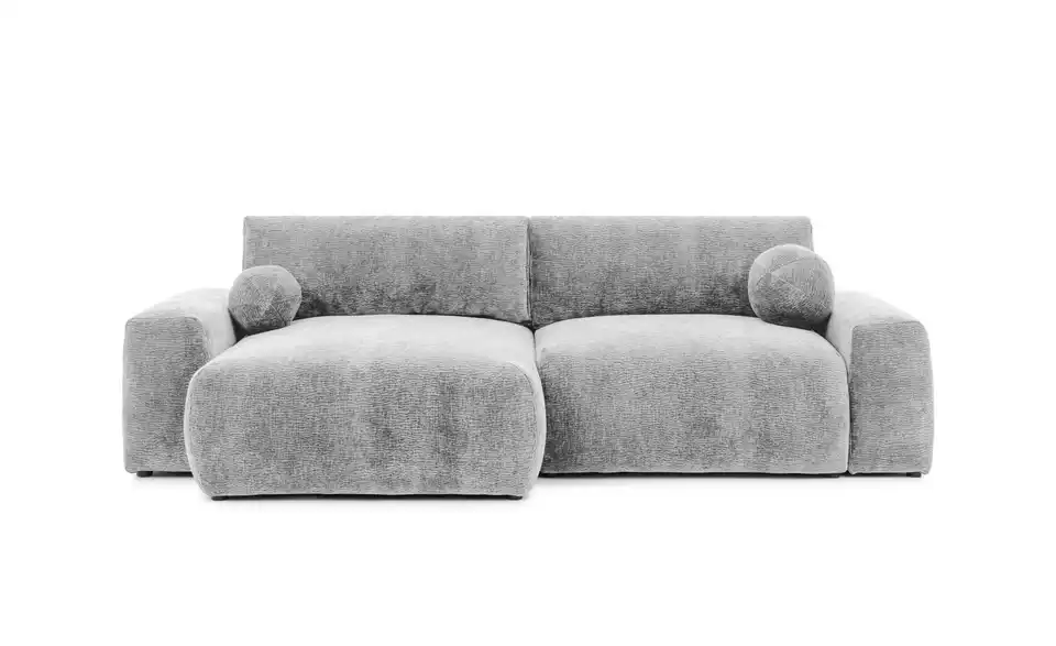 S-STYLE Ecksofa Puffy mit Schlaffunktion, Frontansicht