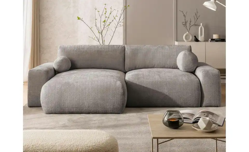 S-STYLE Ecksofa Puffy mit Schlaffunktion, in Wohnsituation