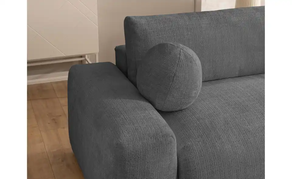 S-STYLE Ecksofa Puffy mit Schlaffunktion, Detailansicht
