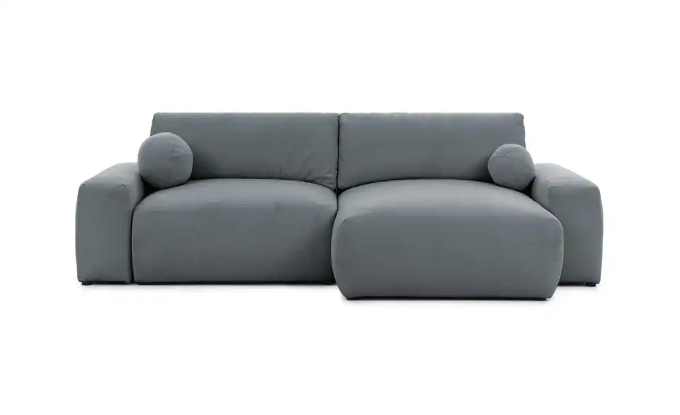 S-STYLE Ecksofa Puffy mit Schlaffunktion, Frontansicht