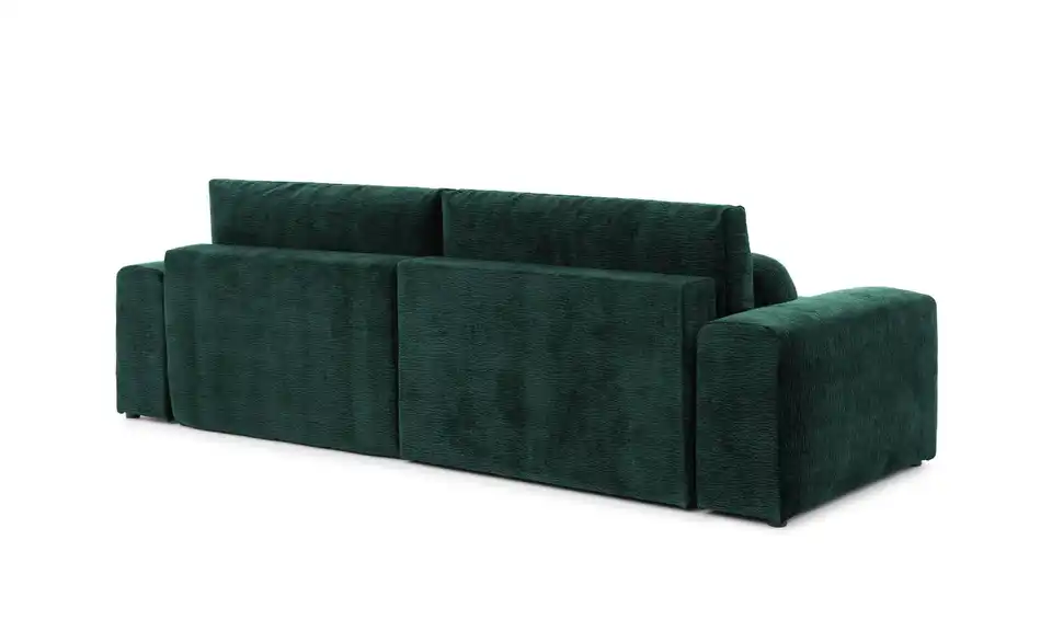 S-STYLE Ecksofa Puffy mit Schlaffunktion, Rückansicht