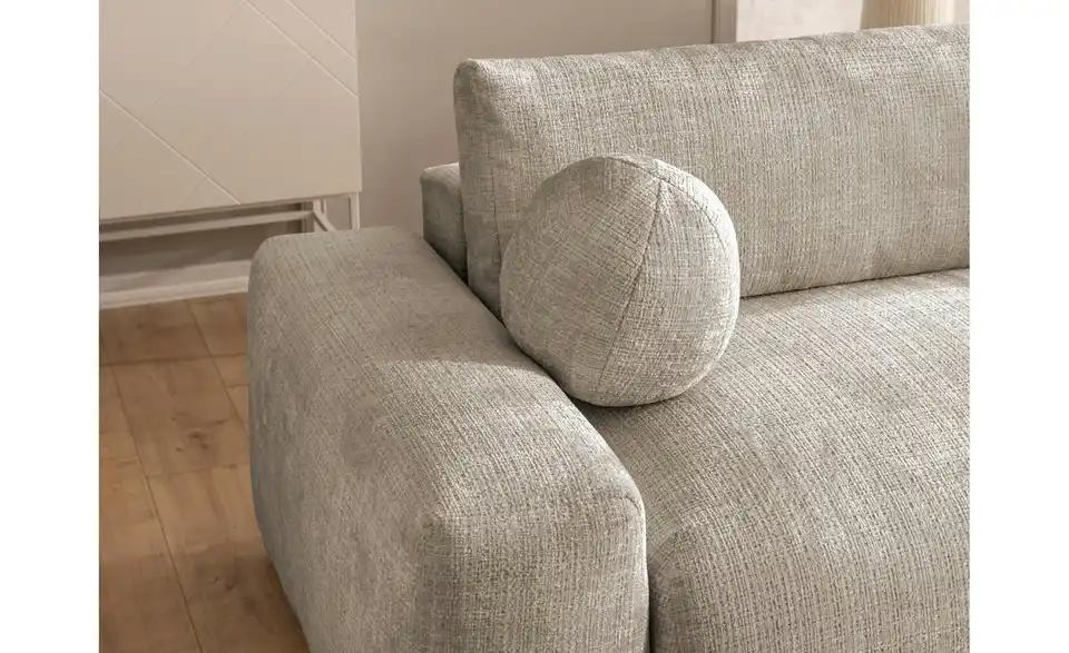 S-STYLE Ecksofa Puffy mit Schlaffunktion, Detailansicht