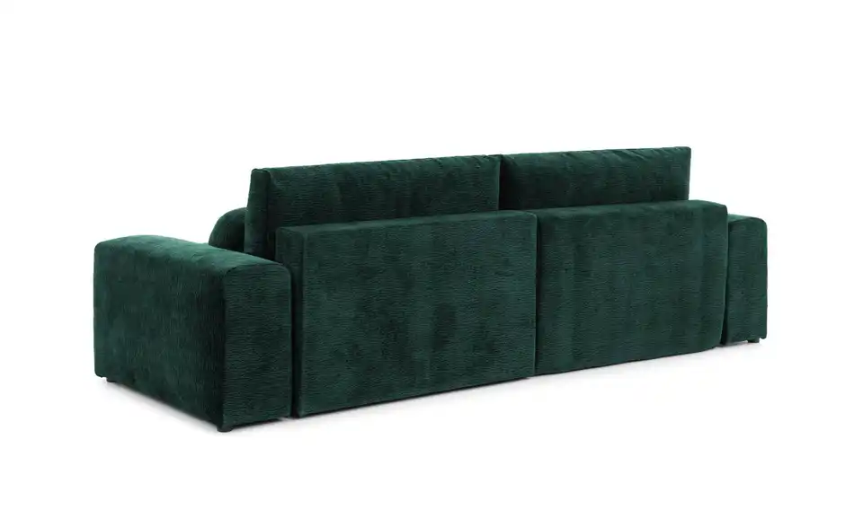 S-STYLE Ecksofa Puffy mit Schlaffunktion, Rückansicht