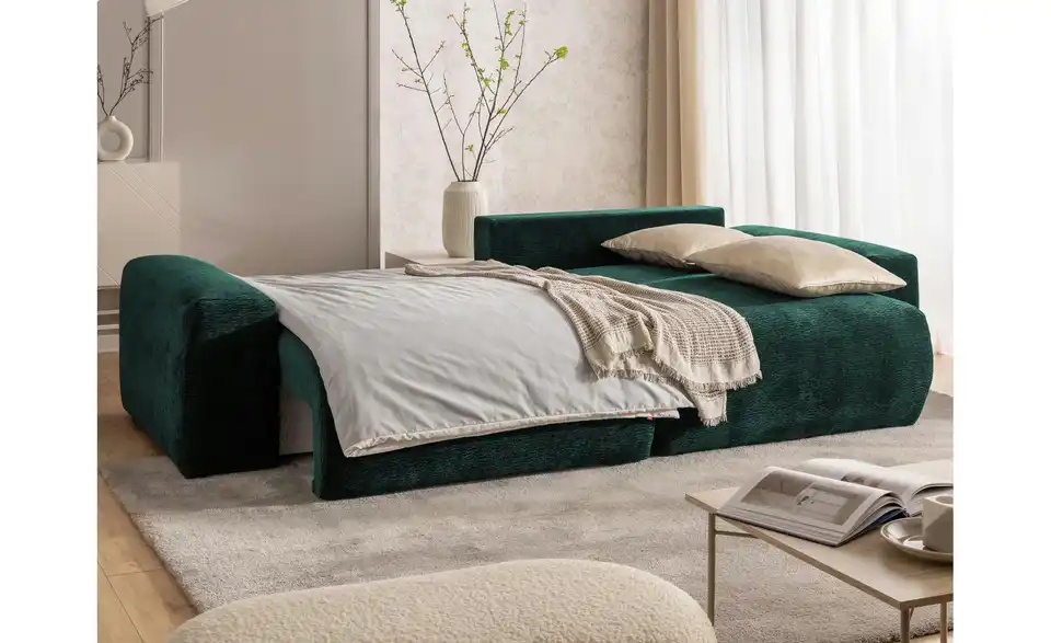 S-STYLE Ecksofa Puffy mit Schlaffunktion, Funktionsansicht