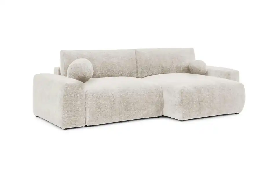 S-STYLE Ecksofa Puffy mit Schlaffunktion, Perspektive