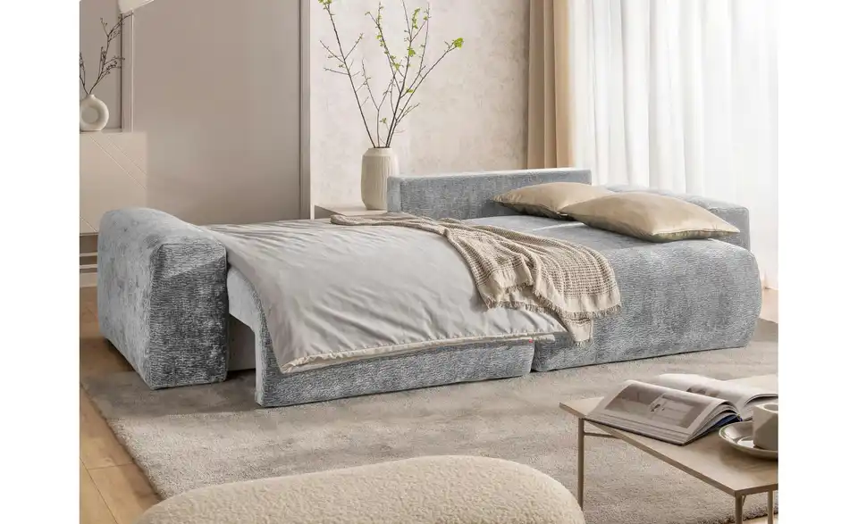 S-STYLE Ecksofa Puffy mit Schlaffunktion, Funktionsansicht
