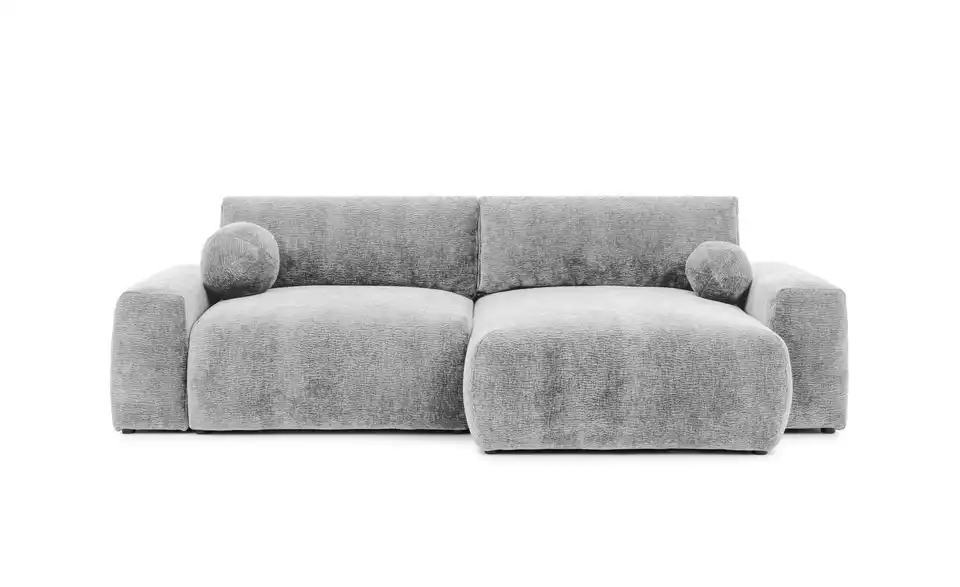 S-STYLE Ecksofa Puffy mit Schlaffunktion, Frontansicht